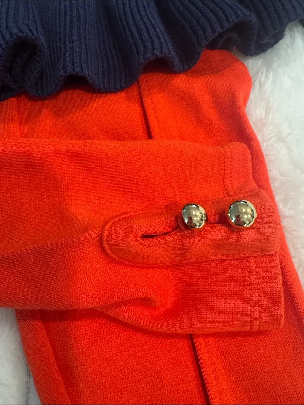 Janie and Jack 2 piece set . Ruffle Top with beautiful detailed leggings.
